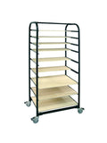 Brent Ware Cart Ex - with Shelves and Plastic Cover